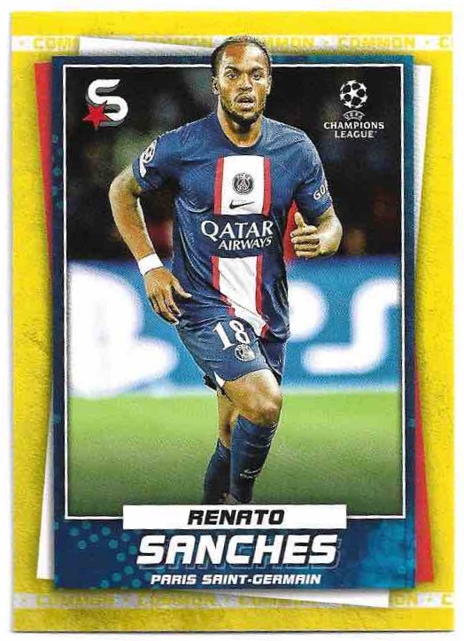 Variations Common Yellow RENATO SANCHES 22-23 Topps UEFA Superstars