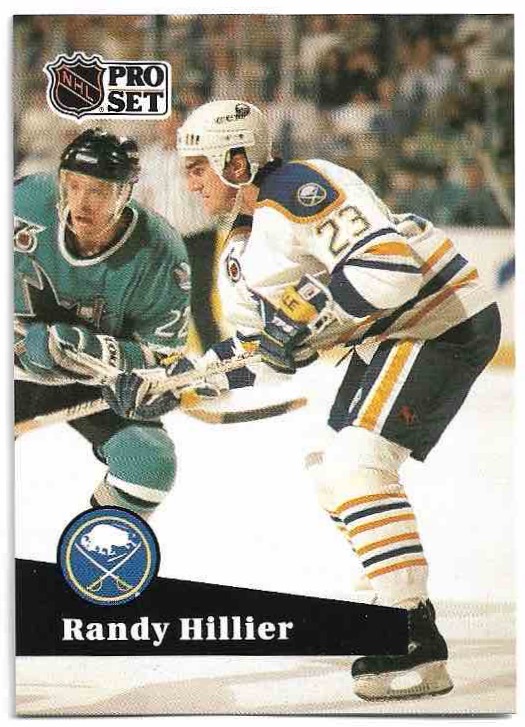 RANDY HILLIER 91-92 Pro Set