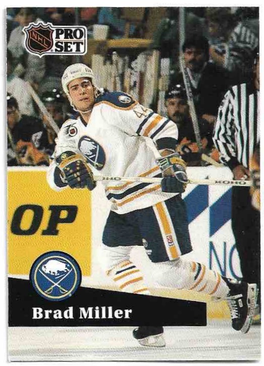 BRAD MILLER 91-92 Pro Set