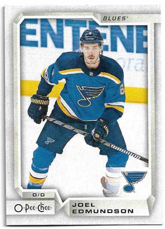 JOEL EDMUNDSON 18-19 UD O-Pee-Chee OPC