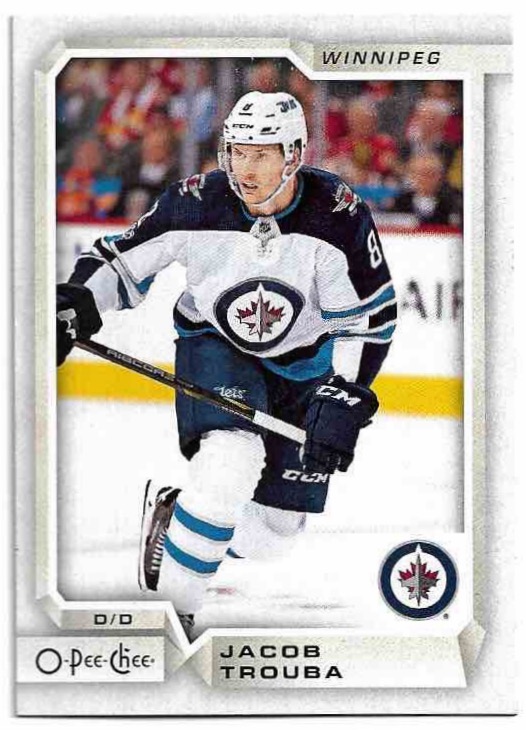 JACOB TROUBA 18-19 UD O-Pee-Chee OPC