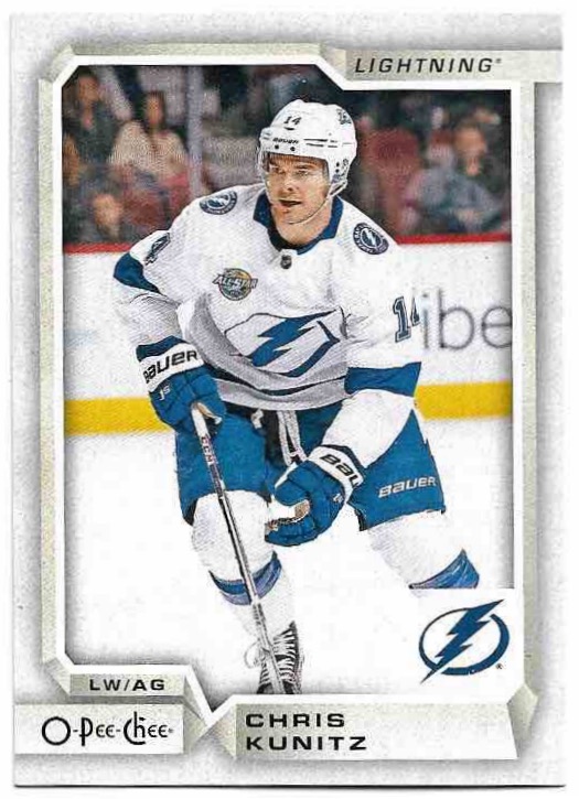 CHRIS KUNITZ 18-19 UD O-Pee-Chee OPC