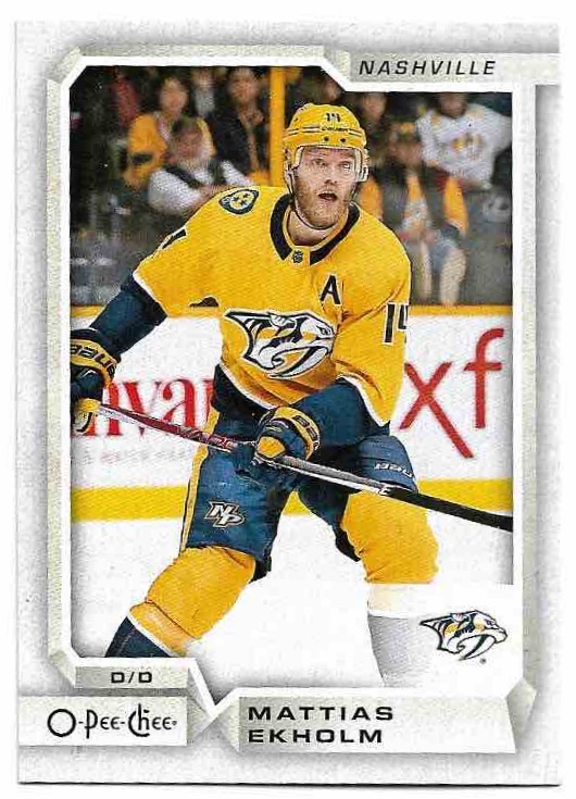 MATTIAS EKHOLM 18-19 UD O-Pee-Chee OPC