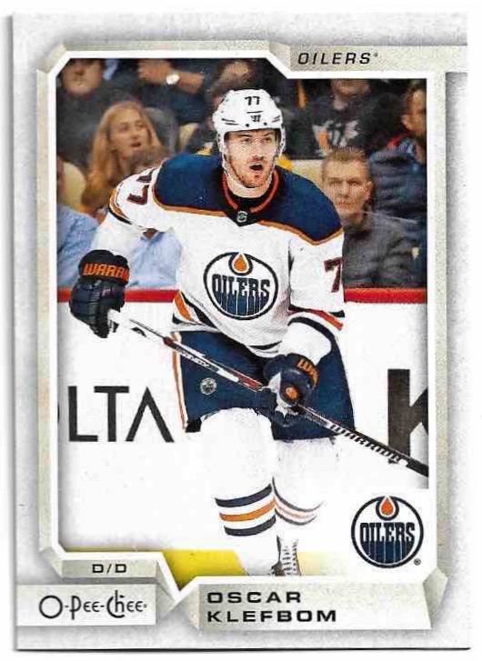 OSCAR KLEFBOM 18-19 UD O-Pee-Chee OPC