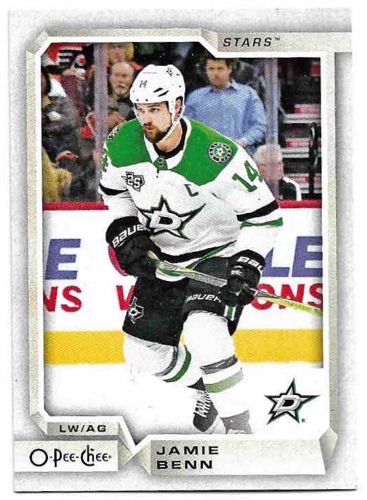 JAMIE BENN 18-19 UD O-Pee-Chee OPC