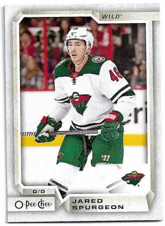 JARED SPURGEON 18-19 UD O-Pee-Chee OPC