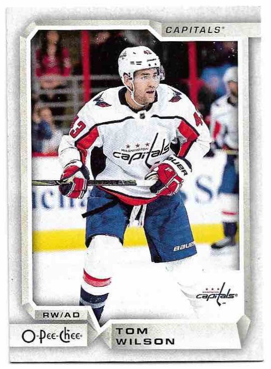 TOM WILSON 18-19 UD O-Pee-Chee OPC