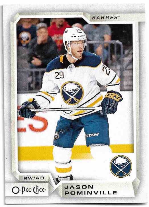 JASON POMINVILLE 18-19 UD O-Pee-Chee OPC