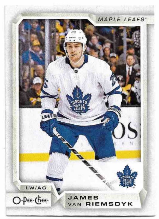 JAMES VAN RIEMSDYK 18-19 UD O-Pee-Chee OPC