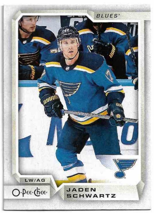 JADEN SCHWARTZ 18-19 UD O-Pee-Chee OPC