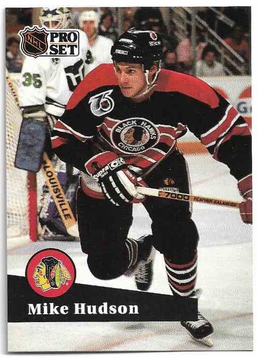 MIKE HUDSON 91-92 Pro Set