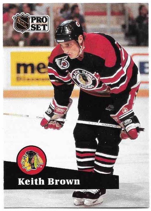 KEITH BROWN 91-92 Pro Set