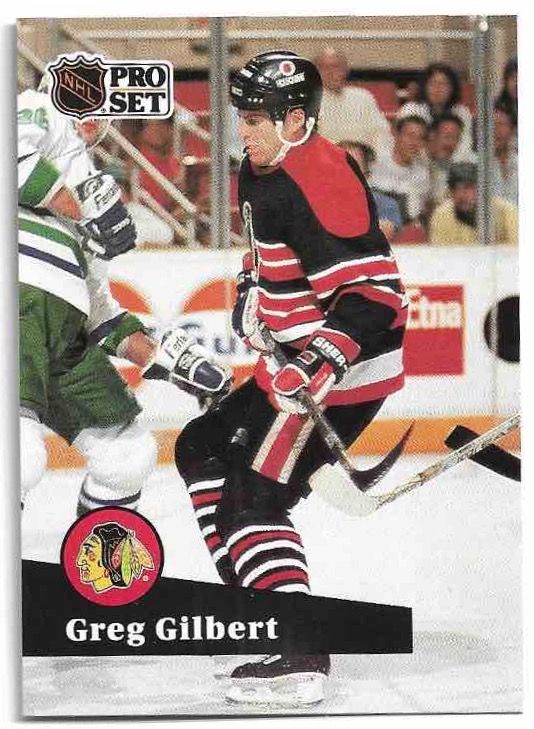 GREG GILBERT 91-92 Pro Set