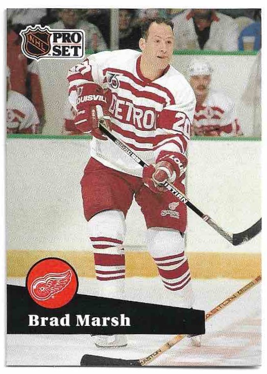 BRAD MARSH 91-92 Pro Set