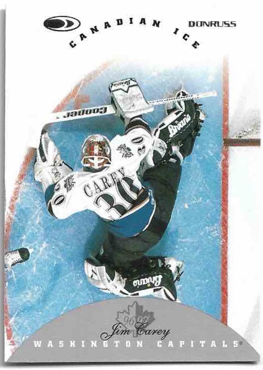 JIM CAREY 96-97 Donruss Canadian Ice