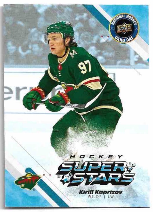 Hockey Super Stars KIRILL KAPRIZOV 2023 UD National Hockey Card Day