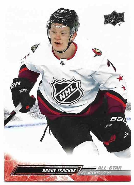 All-Star BRADY TKACHUK 22-23 UD Extended Series