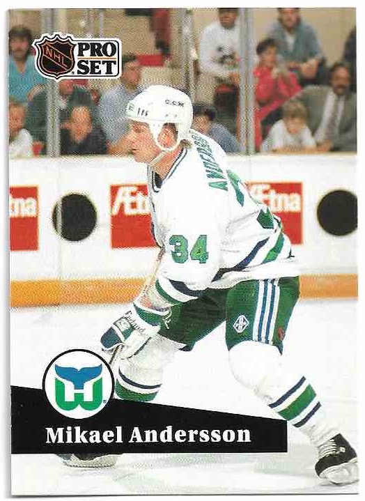 MIKAEL ANDERSSON 91-92 Pro Set