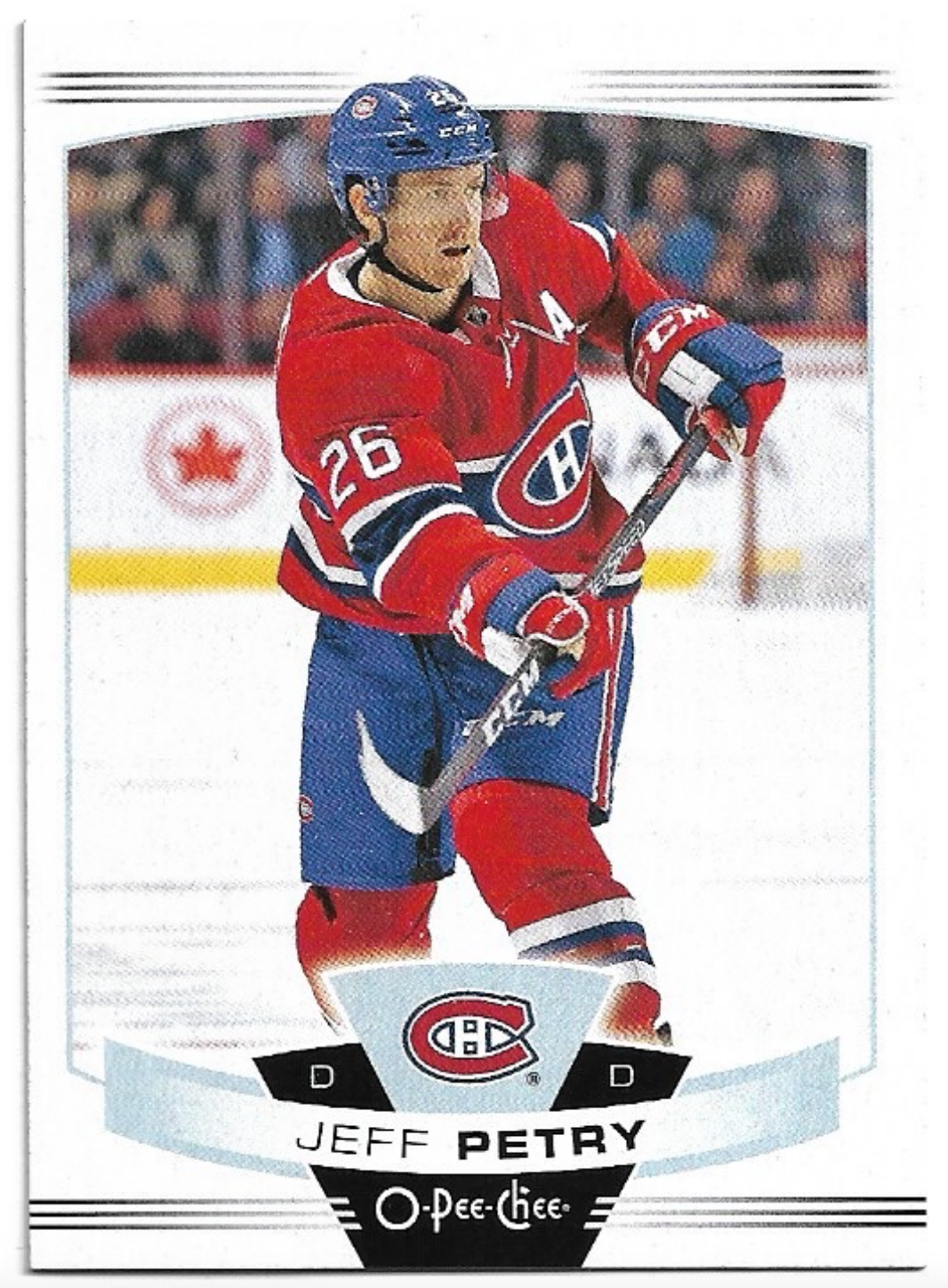 JEFF PETRY 19-20 UD O-Pee-Chee OPC