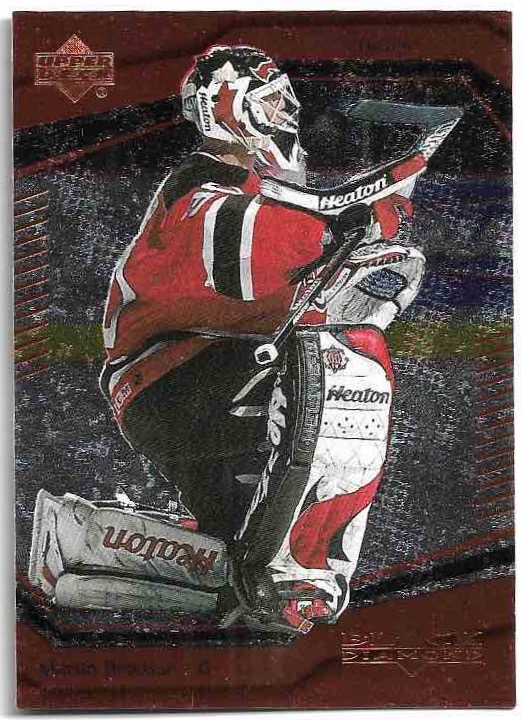 MARTIN BRODEUR 00-01 UD Black Diamond