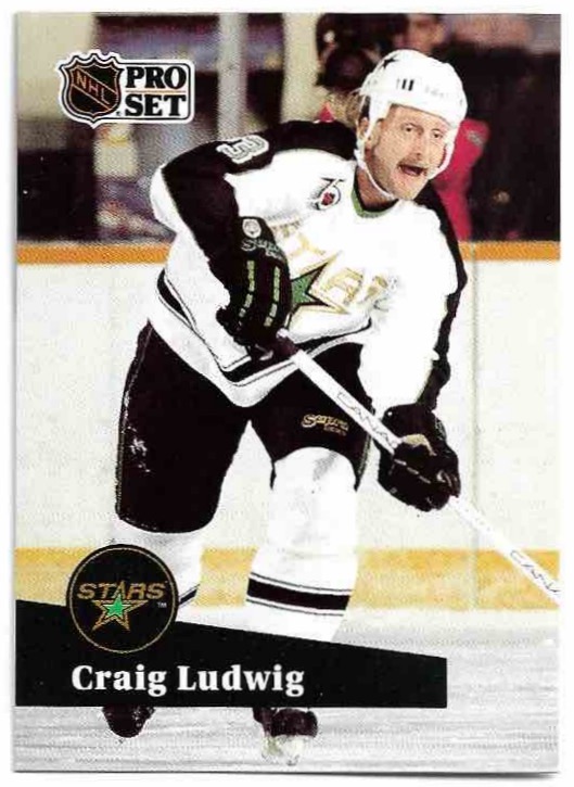 CRAIG LUDWIG 91-92 Pro Set