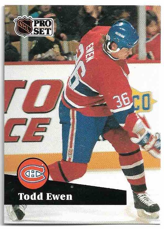 TODD EWEN 91-92 Pro Set