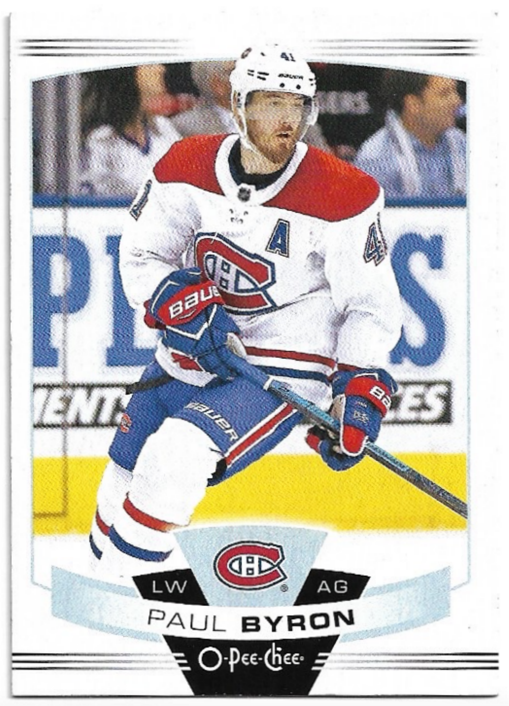 PAUL BYRON 19-20 UD O-Pee-Chee OPC