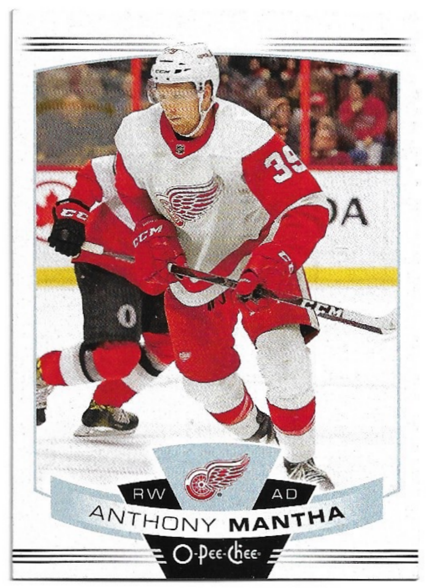 ANTHONY MANTHA 19-20 UD O-Pee-Chee OPC