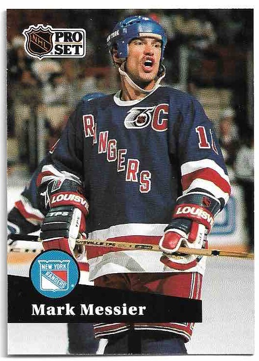 MARK MESSIER 91-92 Pro Set