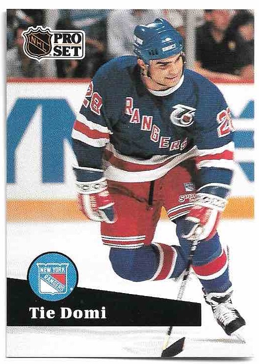 TIE DOMI 91-92 Pro Set