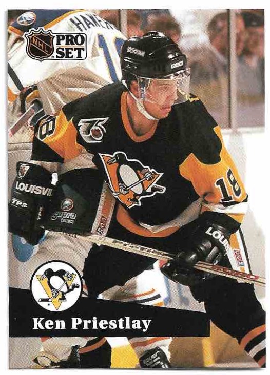 KEN PRIESTLAY 91-92 Pro Set