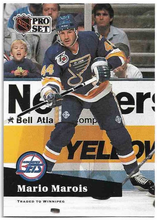 MARIO MAROIS 91-92 Pro Set