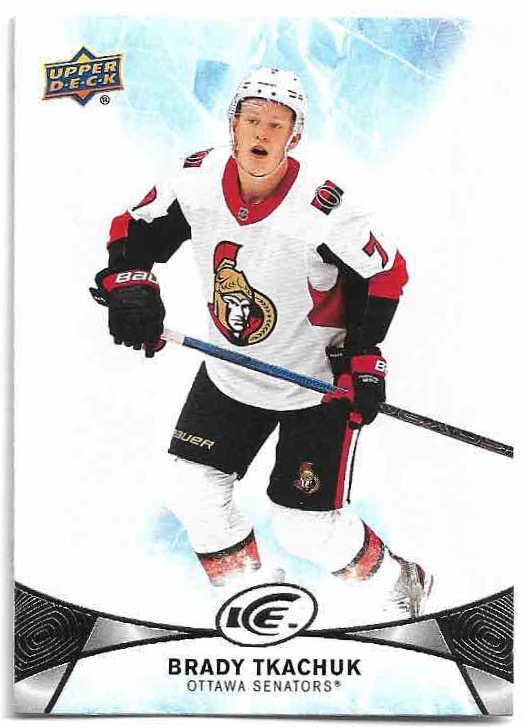 BRADY TKACHUK 20-21 UD Ice