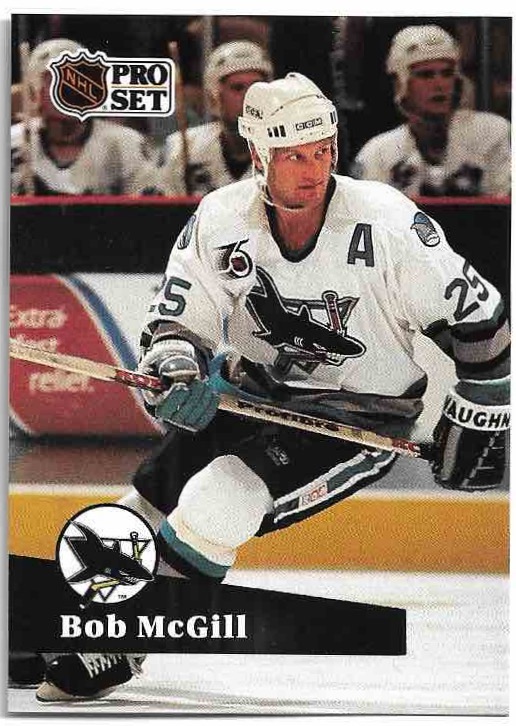 BOB MCGILL 91-92 Pro Set