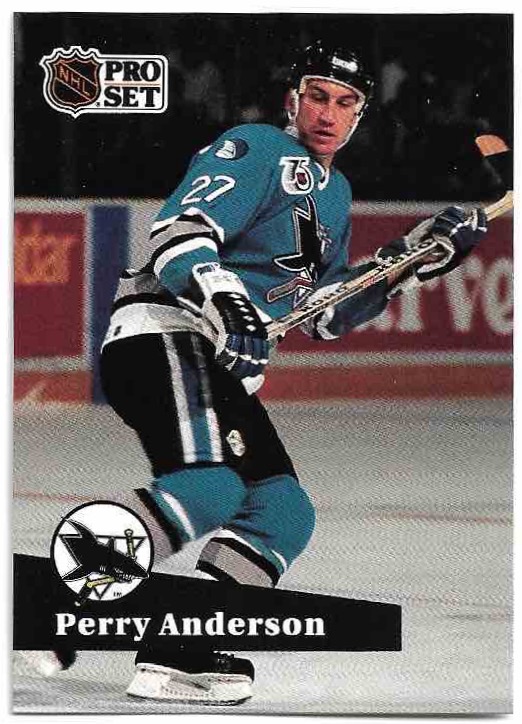 PERRY ANDERSON 91-92 Pro Set