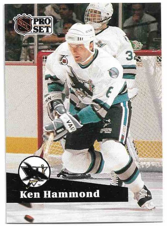 KEN HAMMOND 91-92 Pro Set