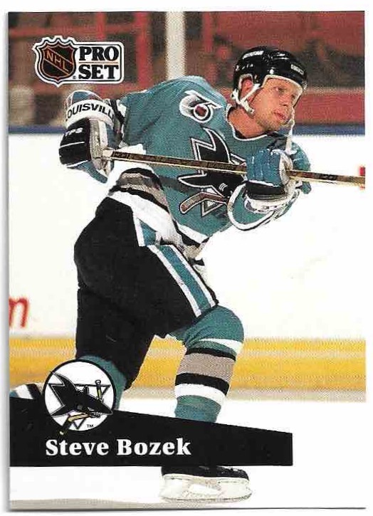 STEVE BOZEK 91-92 Pro Set