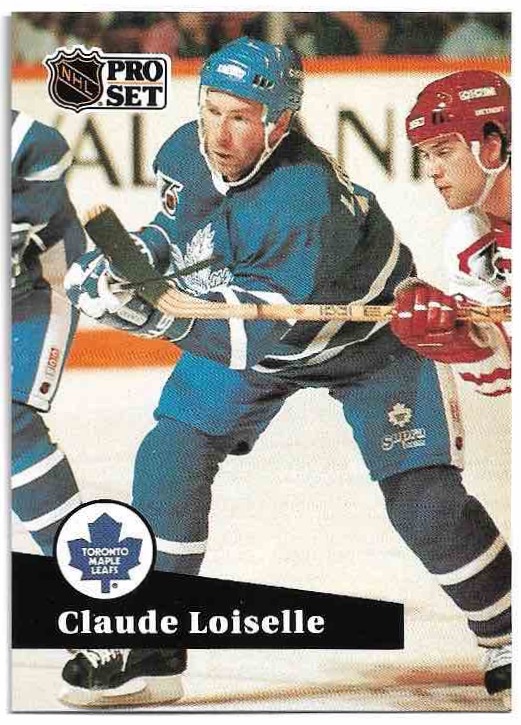 CLAUDE LOISELLE 91-92 Pro Set