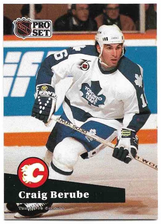 CRAIG BERUBE 91-92 Pro Set