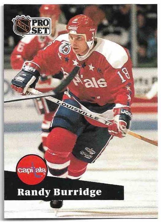 RANDY BURRIDGE 91-92 Pro Set