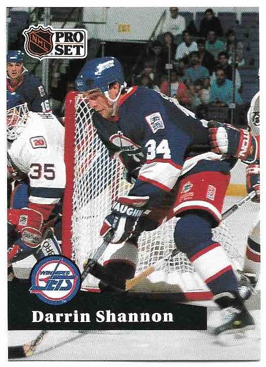 DARRIN SHANNON 91-92 Pro Set