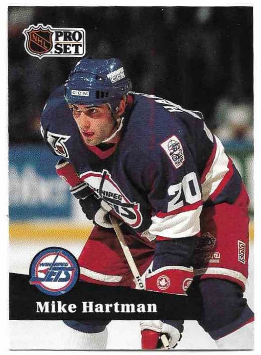 MIKE HARTMAN 91-92 Pro Set