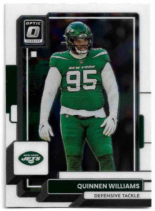 QUINNEN WILLIAMS 2022 Panini Donruss Optic Football