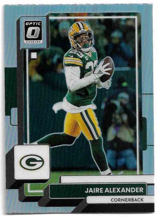 Holo Prizm JAIRE ALEXANDER 2022 Panini Donruss Optic Football