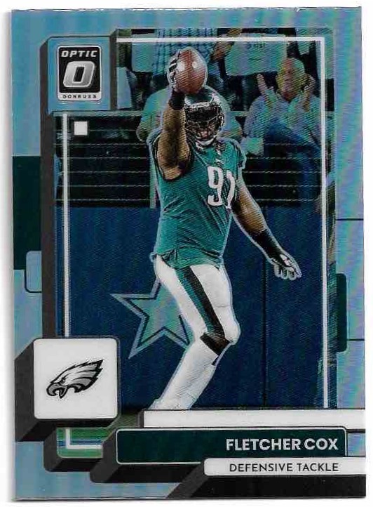 Holo Prizm FLETCHER COX 2022 Panini Donruss Optic Football