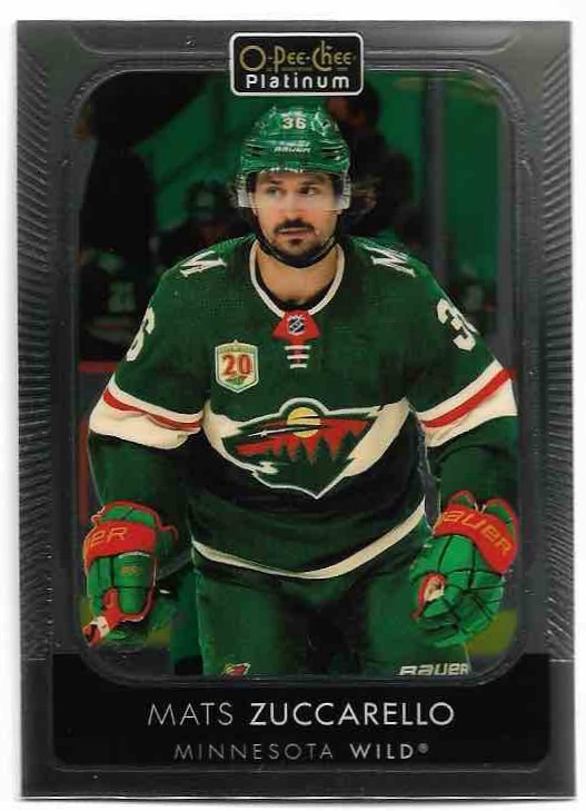 MATS ZUCCARELLO 21-22 UD O-Pee-Chee OPC Platinum