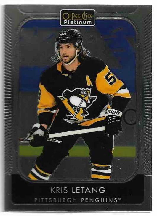 KRIS LETANG 21-22 UD O-Pee-Chee OPC Platinum