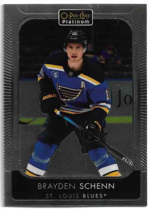 BRAYDEN SCHENN 21-22 UD O-Pee-Chee OPC Platinum