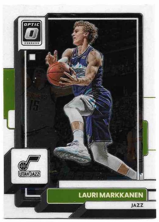 LAURI MARKKANEN 22-23 Panini Donruss Optic Basketball