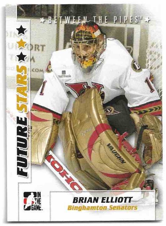 Future Stars BRIAN ELLIOTT 07-08 In the Game Between the Pipes